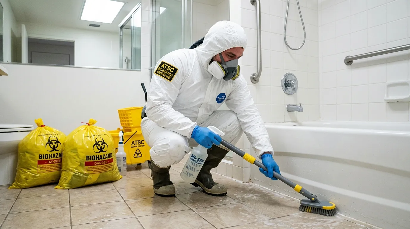 Decontamination equipment deployed for Blood Cleanup in Faribault